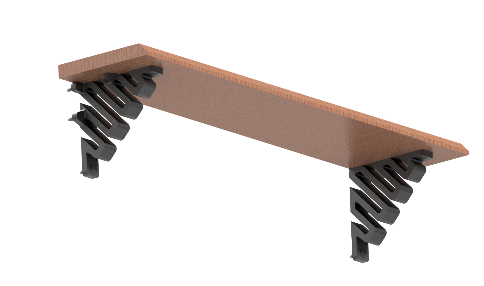 Sneaky shelf bracket