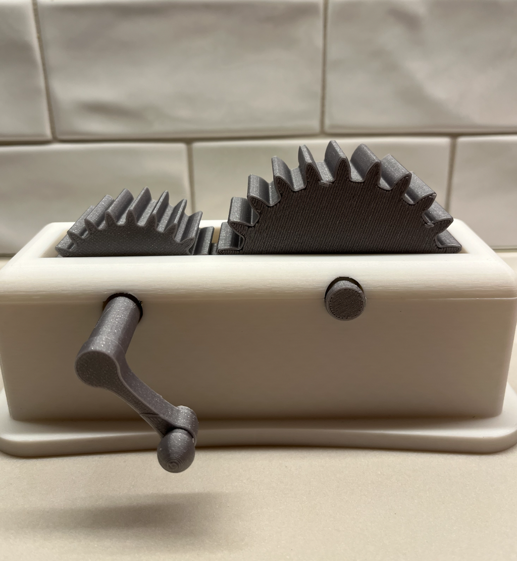Fidget gear box