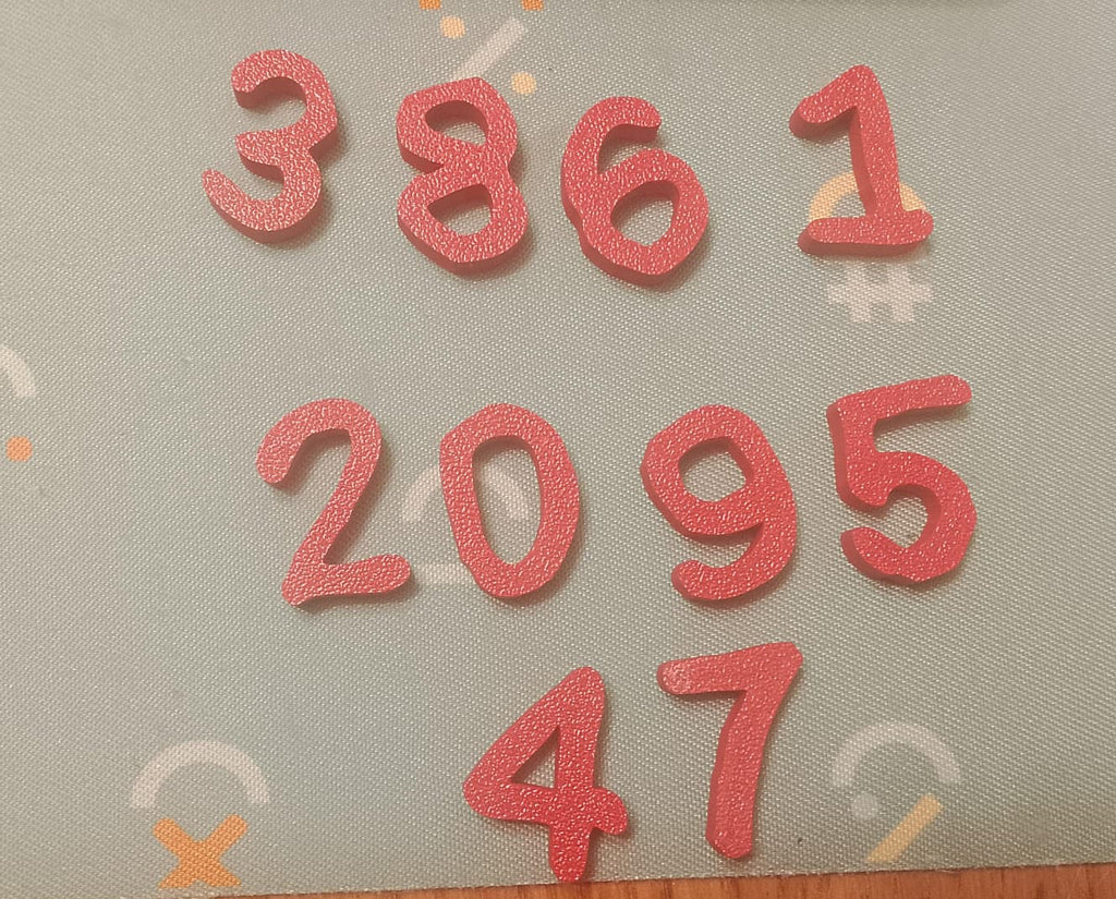 Scalable Minimalist Decorative Door Number Set