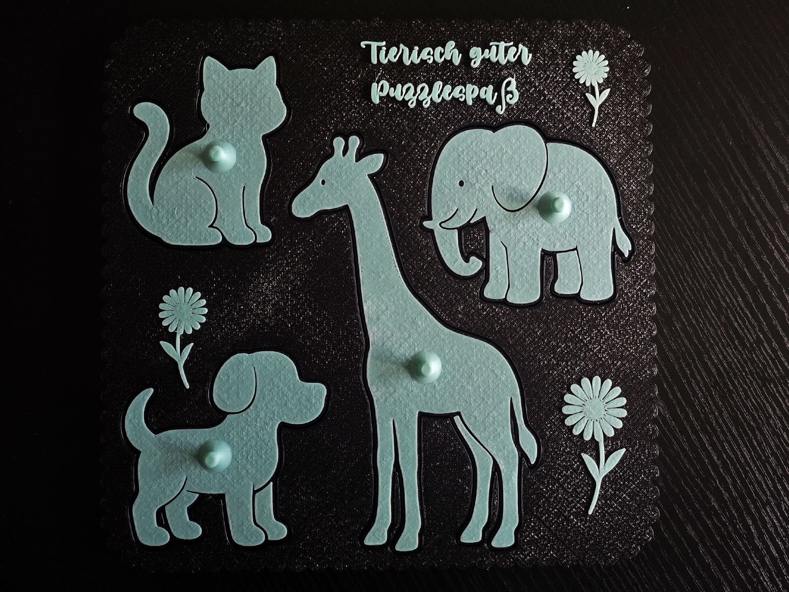 Kinder-Setzpuzzle – Tiermotive Puzzel