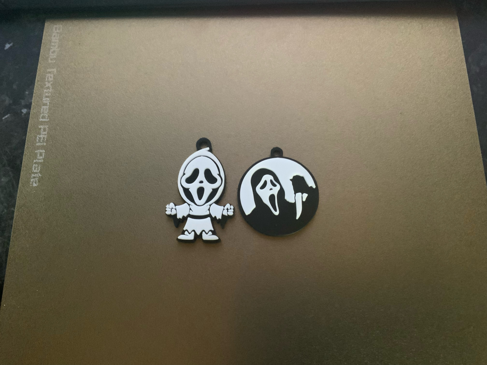 scream set keychains/ charms (free commercial)