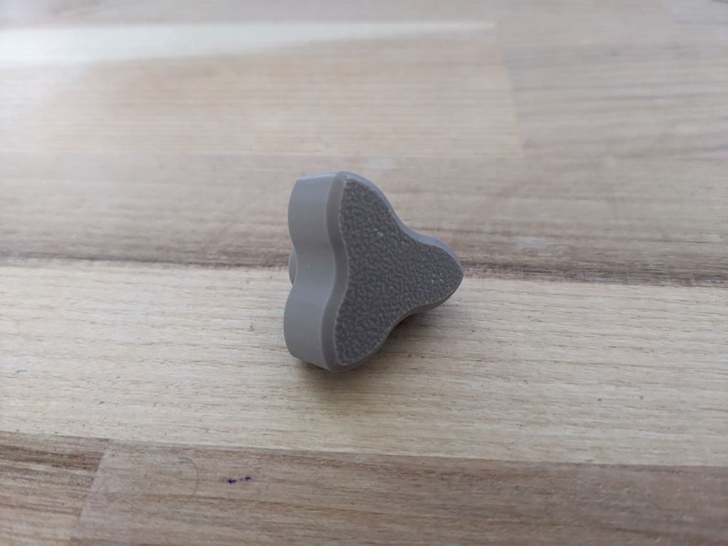Metric Triangle Knobs with Threaded Hole