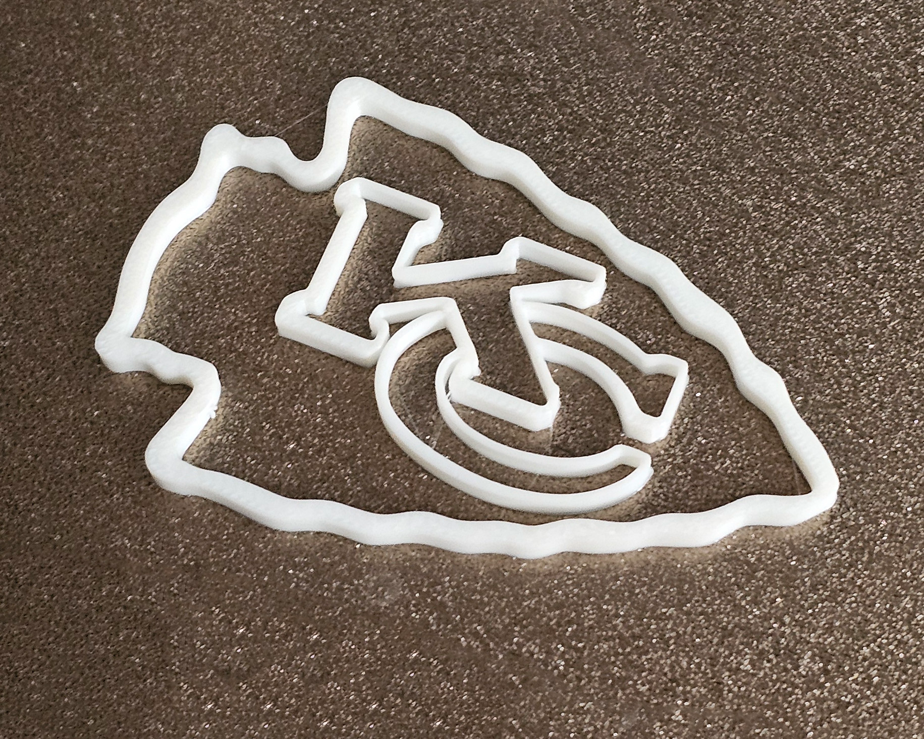 Kansas City Chiefs NFL 3D Printed Logo