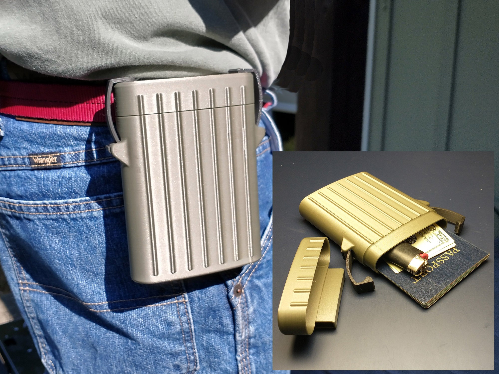 Water Resistant Hip Wallet