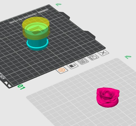 FLOWER fidget clicker toy