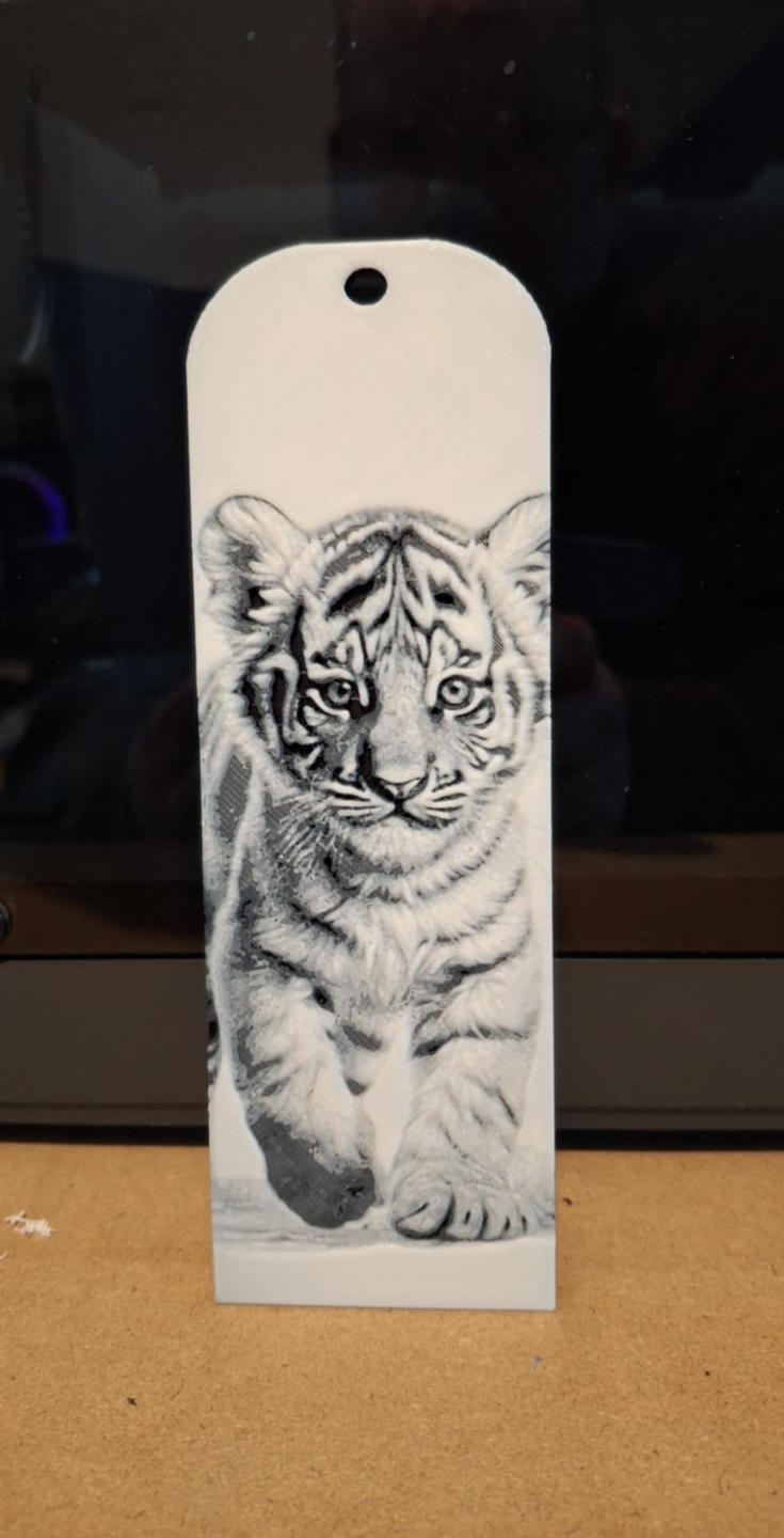 set 2 - Jungle animal bookmarks - greyscale