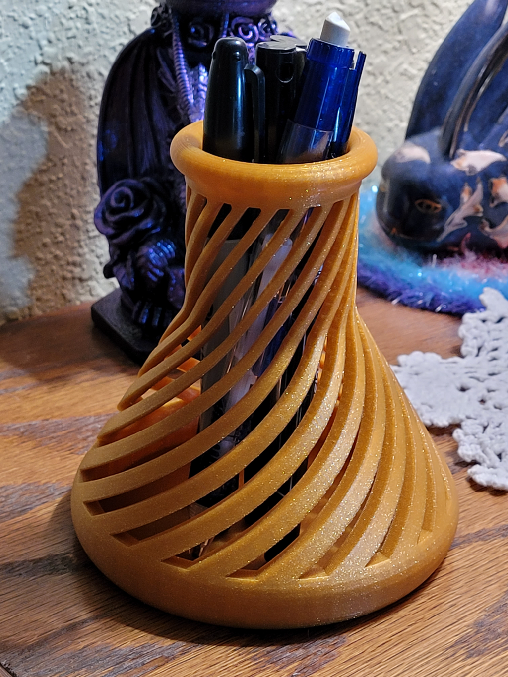 Spiral Beaker - Closed Bottom