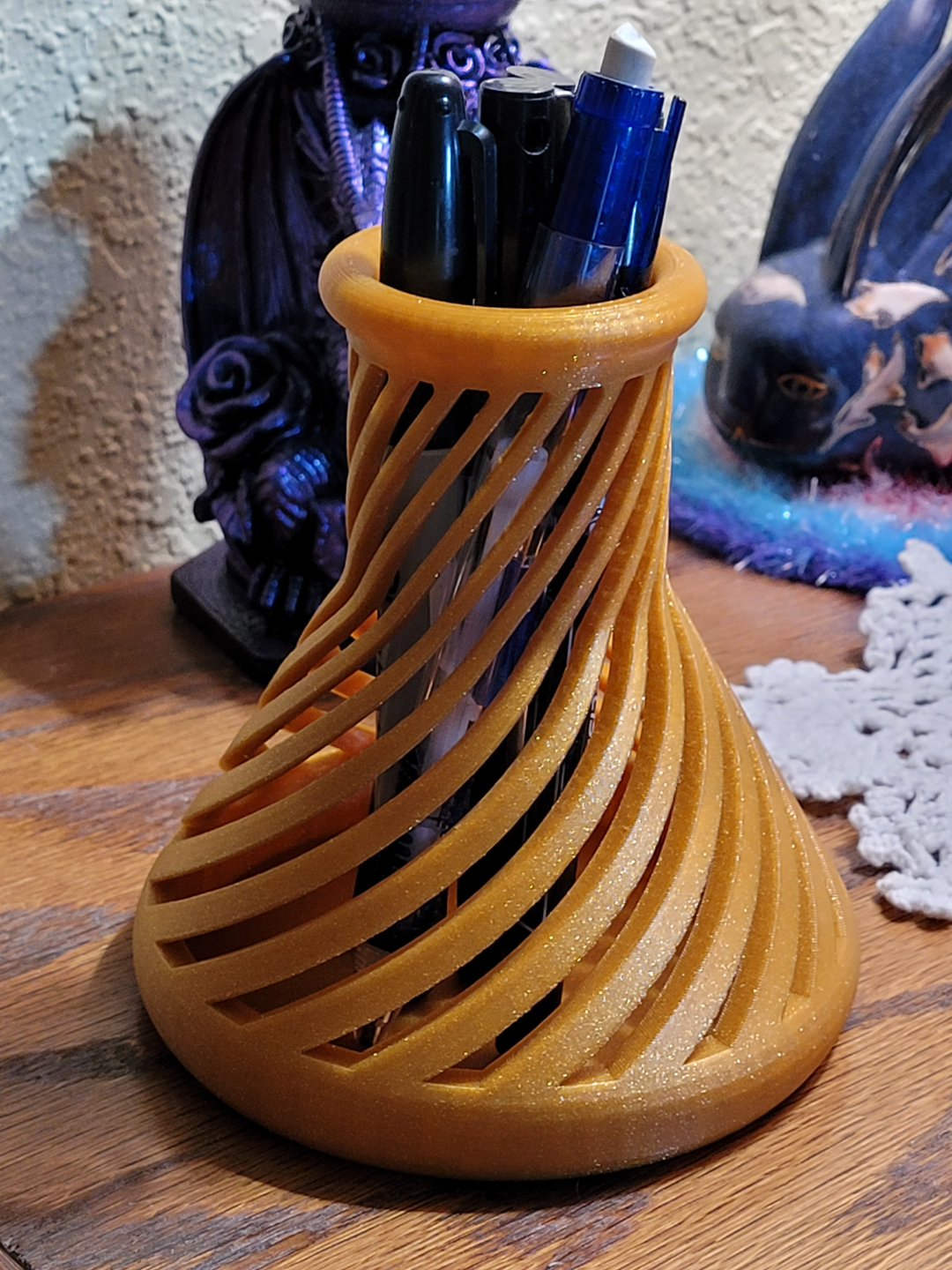 Spiral Beaker - Closed Bottom