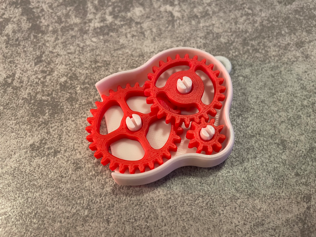 3 gears box fidget