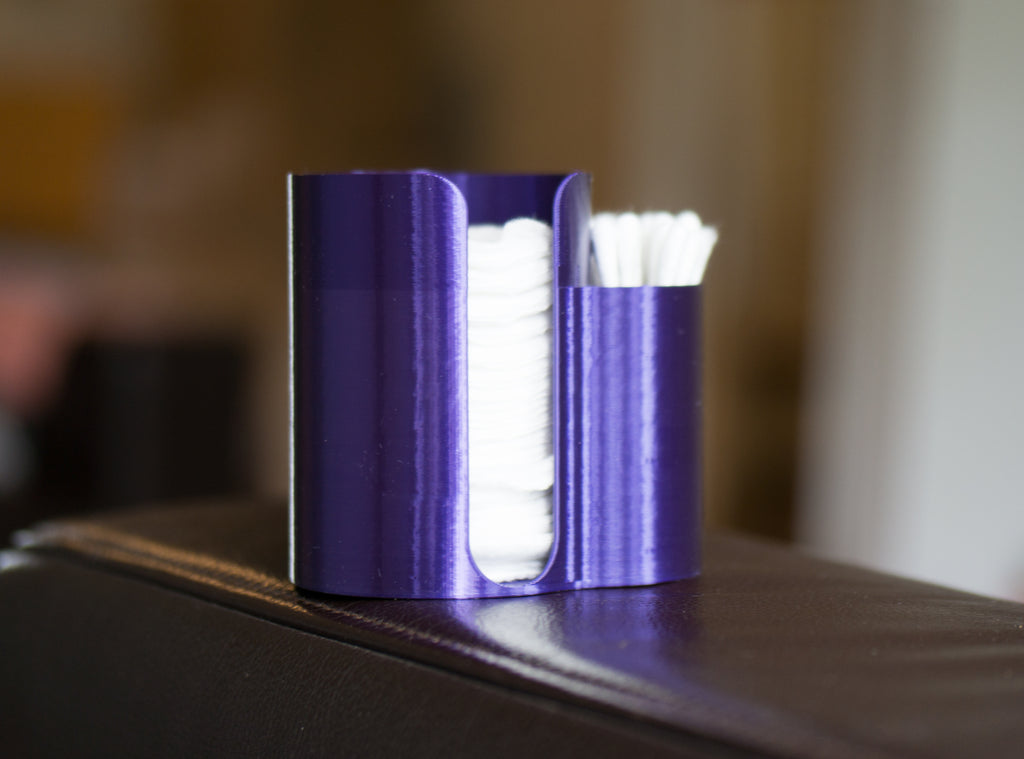 2 Perimeter 0,4 & 0,6 mm Nozzle: Simple & fast Q-Tip & Cotton Pad Holder
