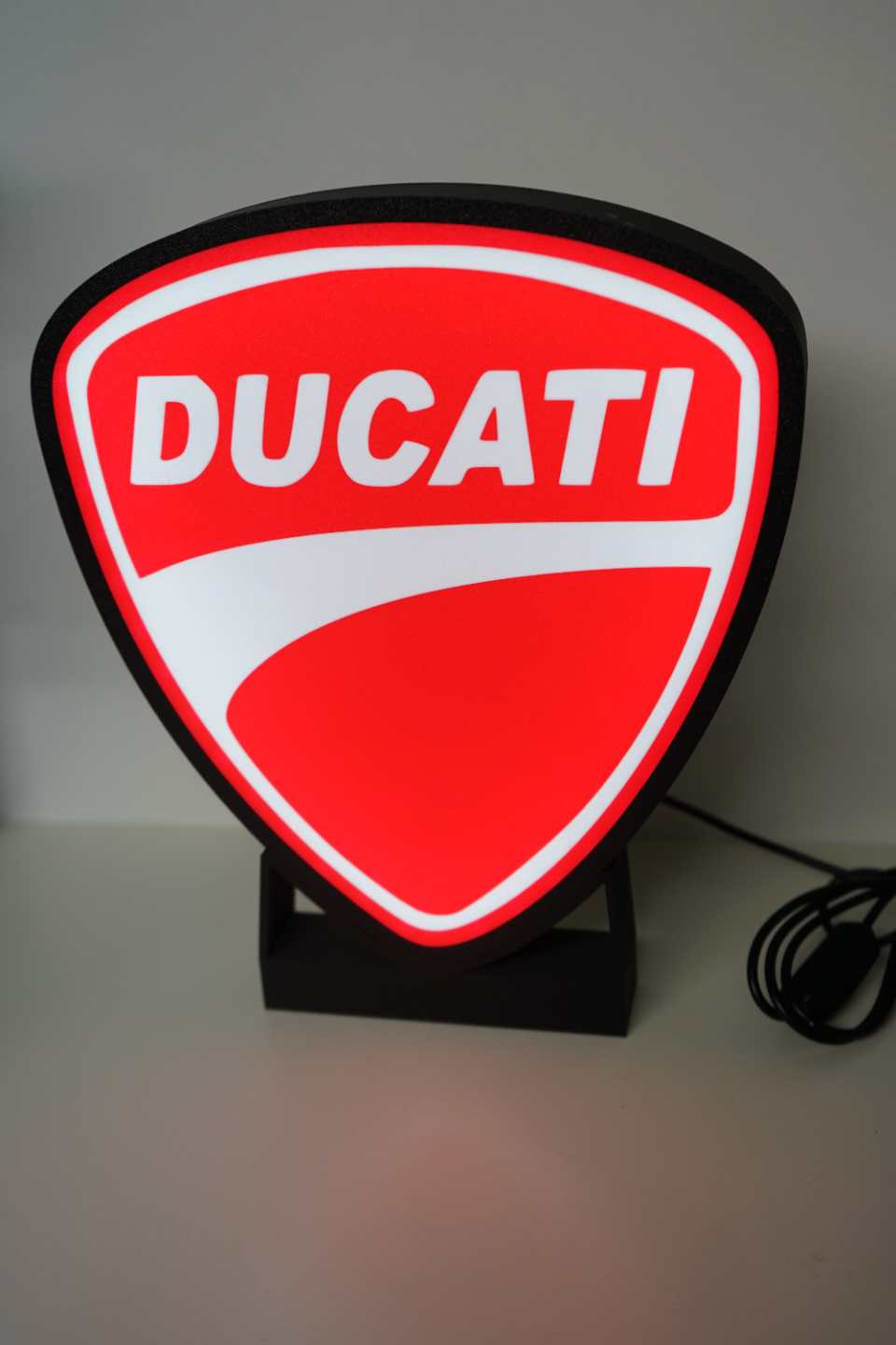 Light Box Ducati Logo
