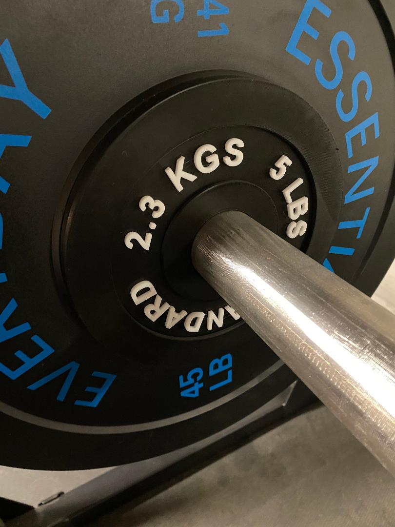 5 LBS BARBELL PLATE