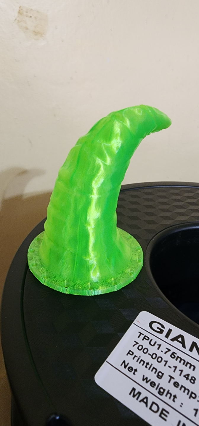 Horn for Hoodies and Other Fabric