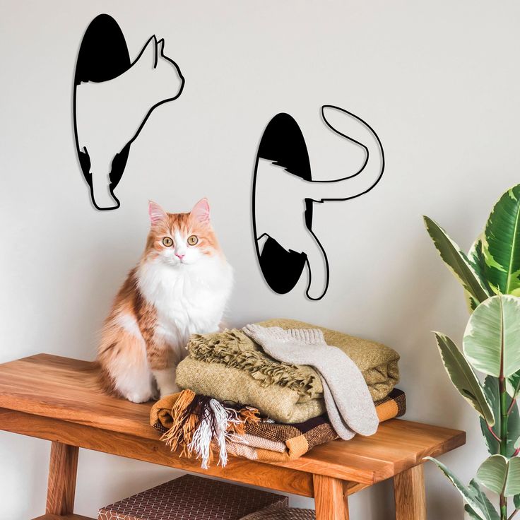 Portal Cat – Interdimensional Wall Decor