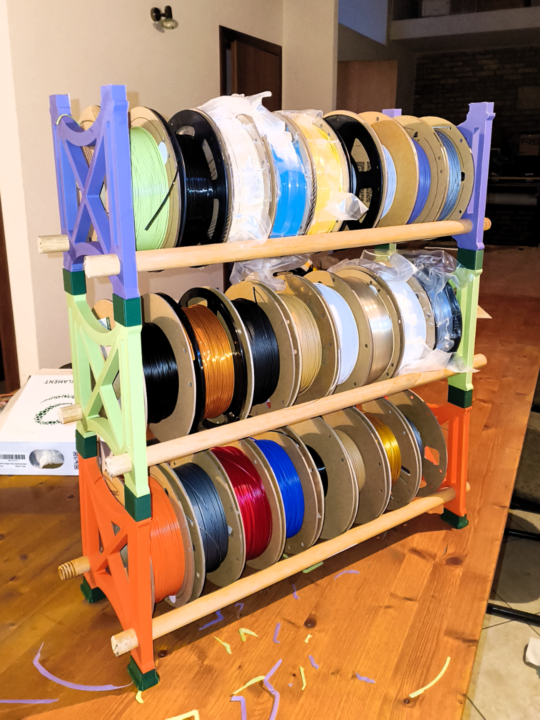 modular filament spool holder