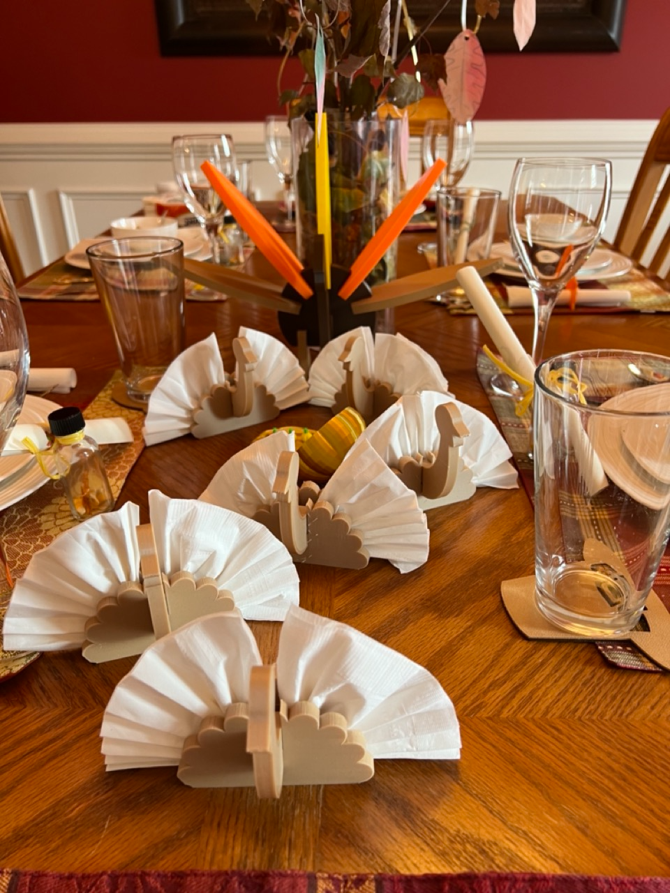Turkey napkin holder