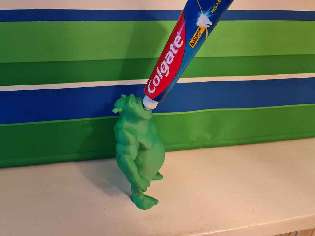 Colgate adapter for the Shrek Ass Toothpaste model