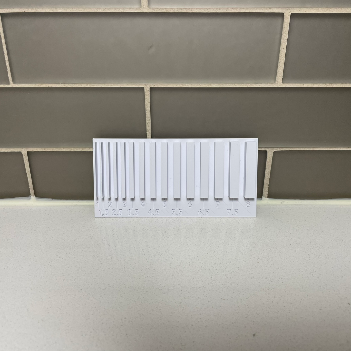 Wall Sizes (Calibration & Quick Reference Tool)