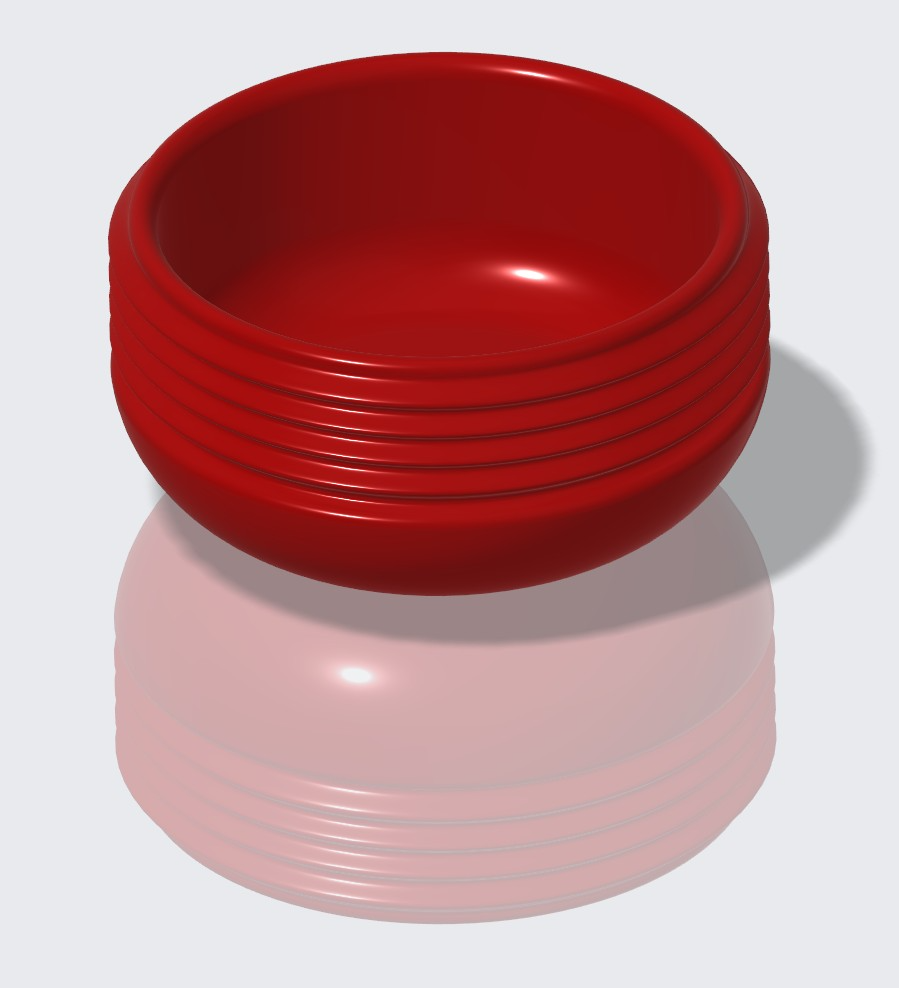 Groovy bowl