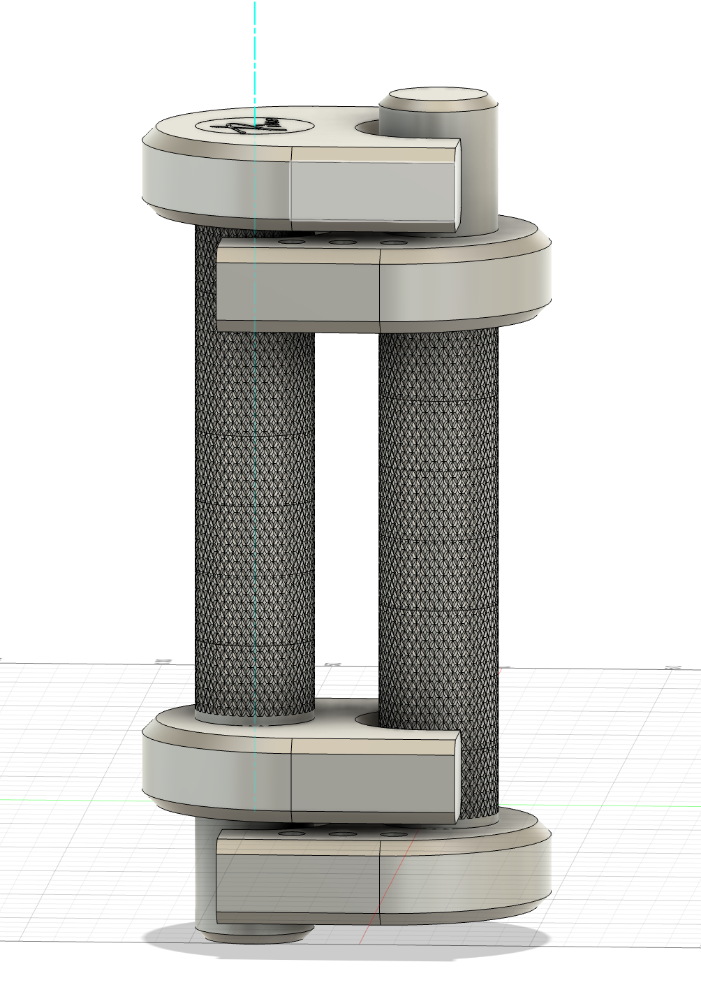 Parallettes with Magnetic Assembly & Fixed Handle