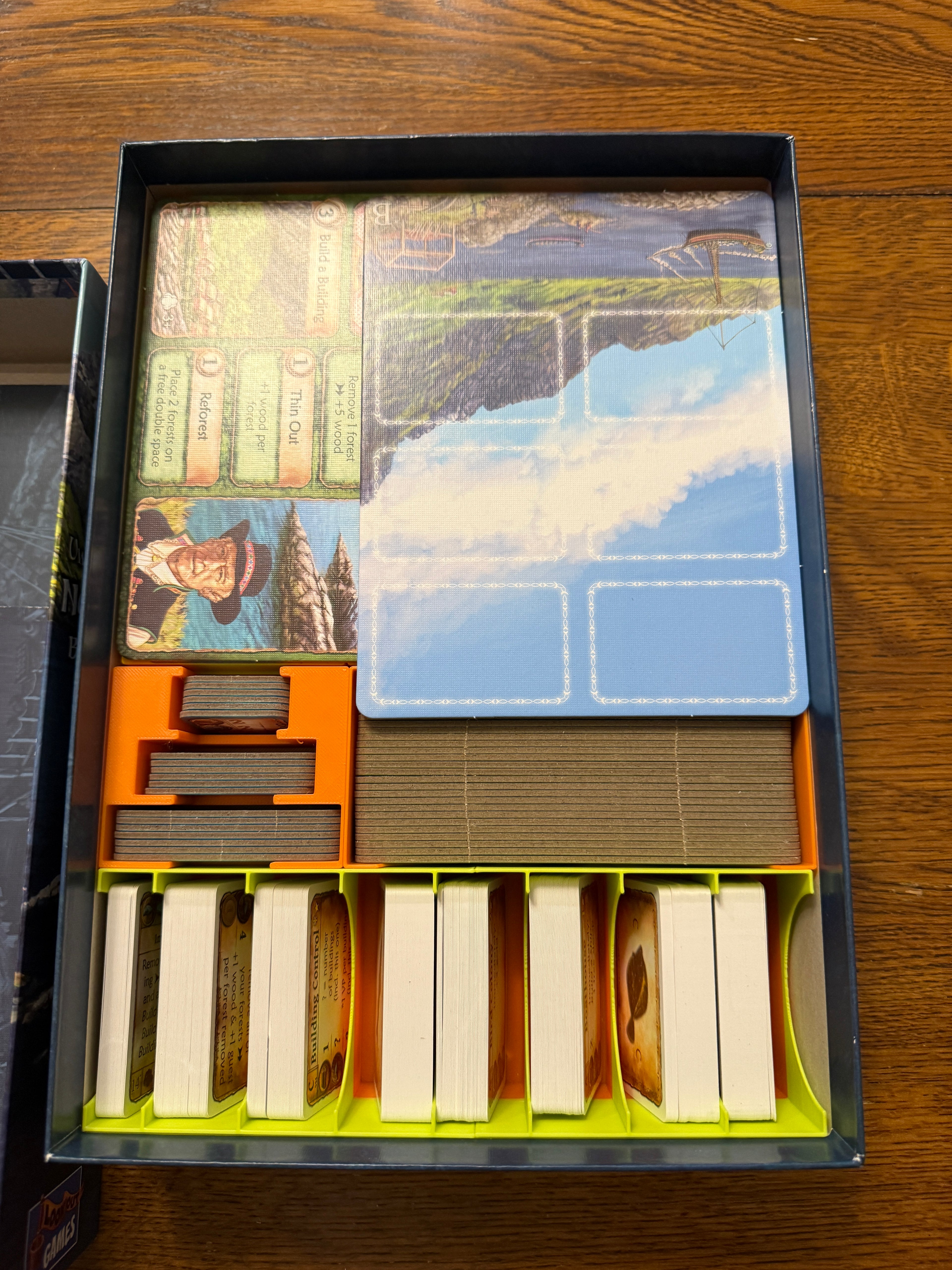 Nusfjord Big Box Board Game Insert