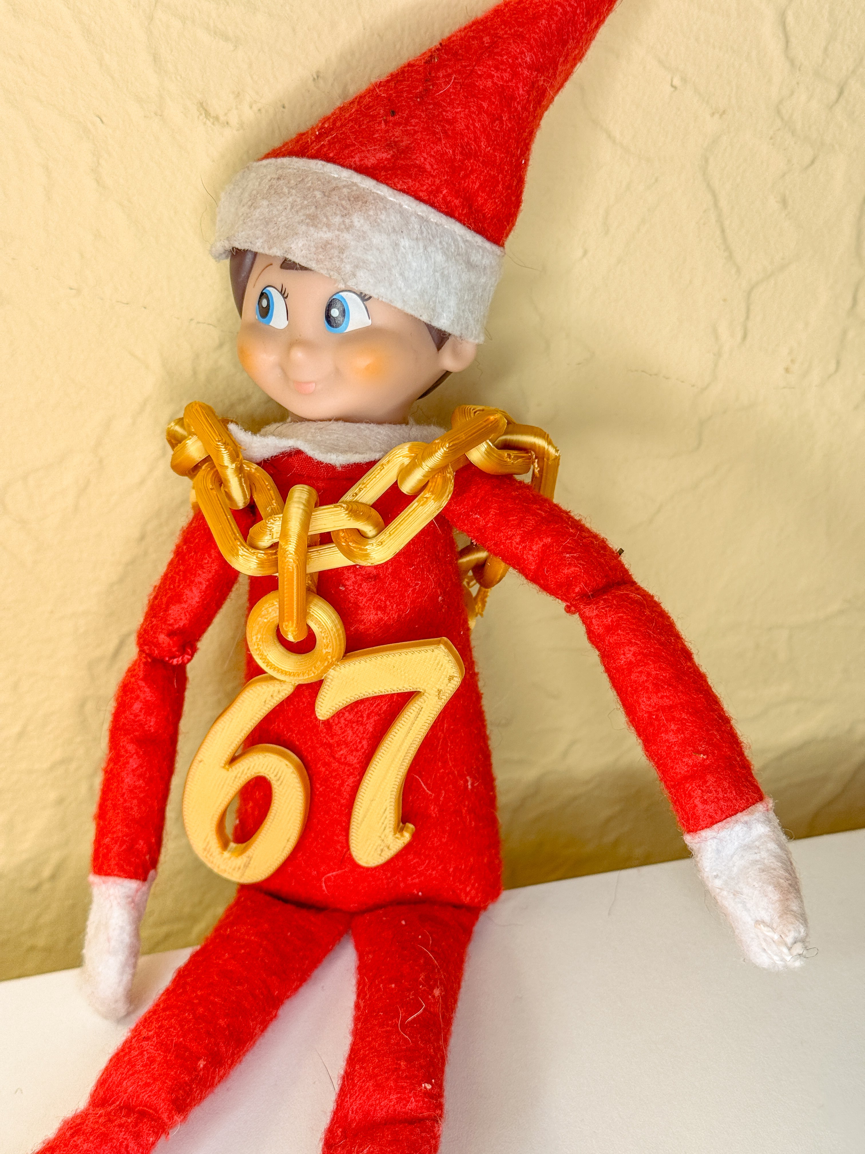 67 Six Seven Elf on the Shelf, Tree Ornament