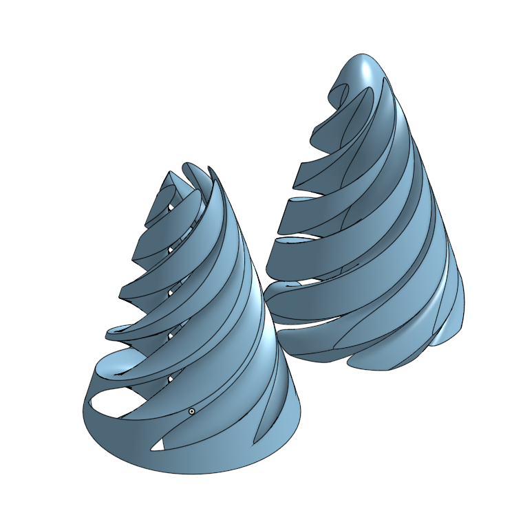 Spiral cone