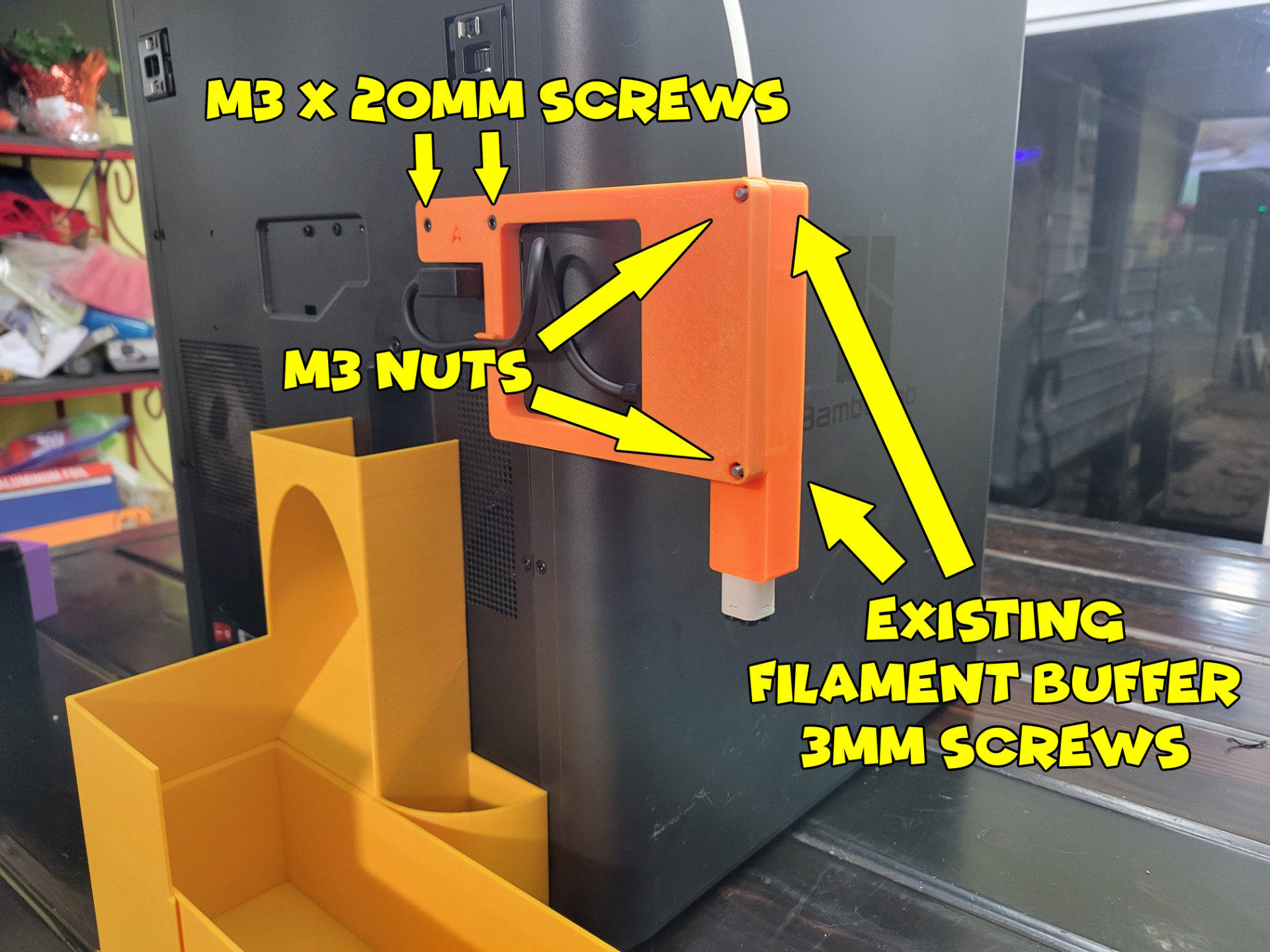AMS Downward Facing Hub - using AMS Lite Hub on the X1 or P1 machines