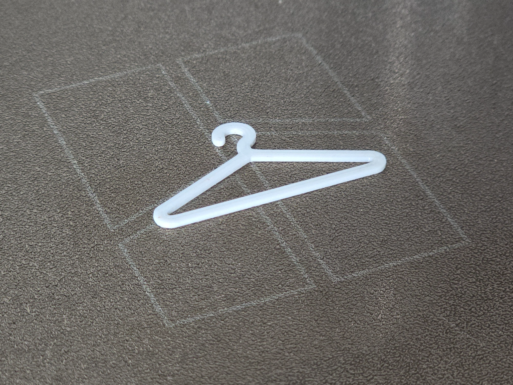 doll clothes hanger for IKEA HUSET cabinet