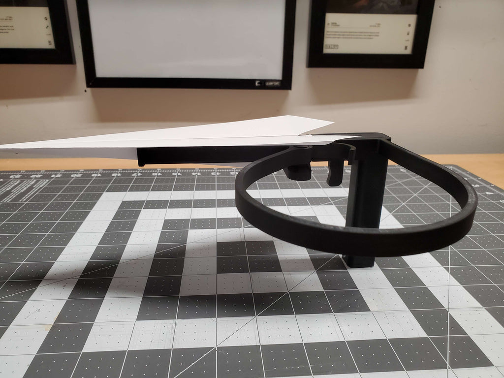 Paper plane gun (Print-In-Place)