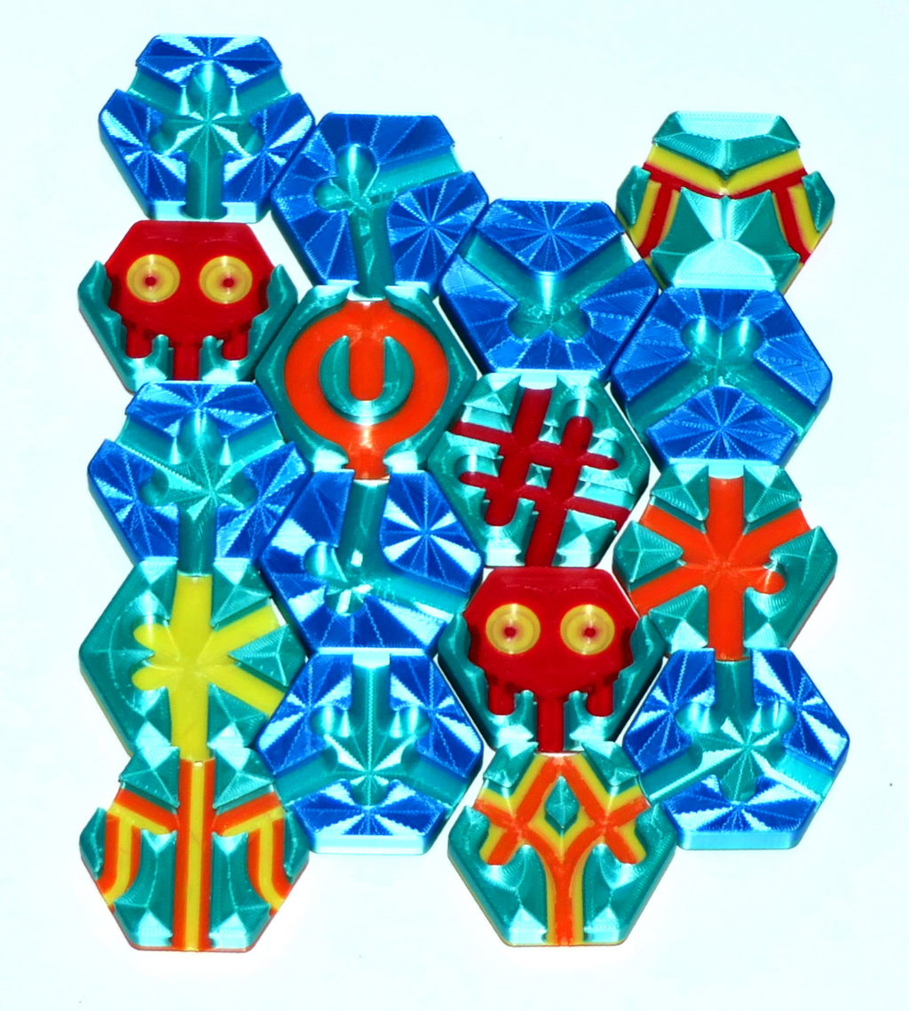 Hextraction Tiles Set D - Traps!