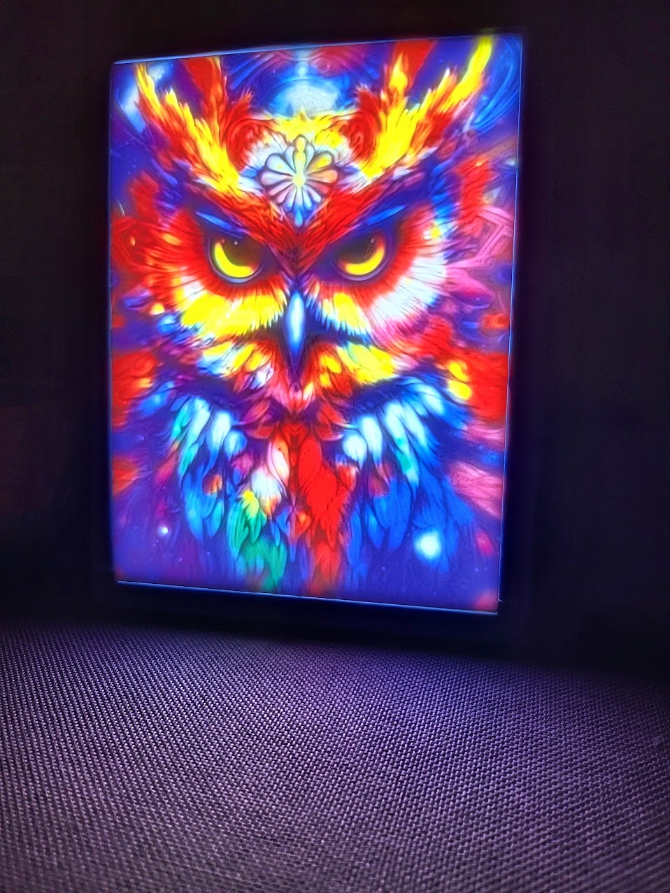 Owl CMYK Lithophane