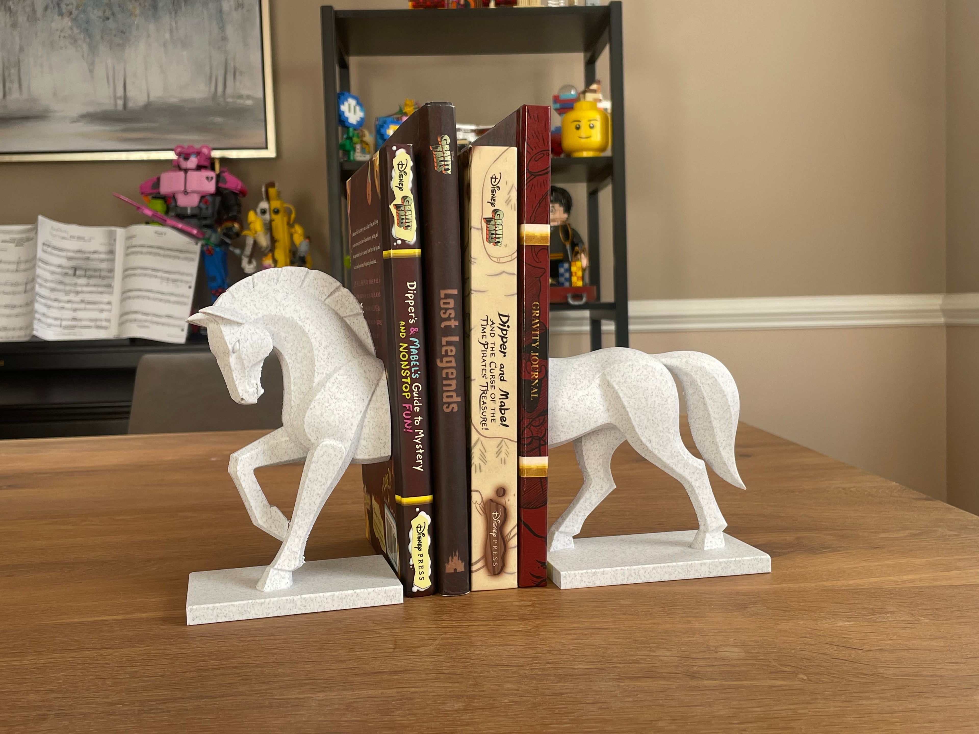 Horse Book Ends / Decor / Modern / Statue / 2026
