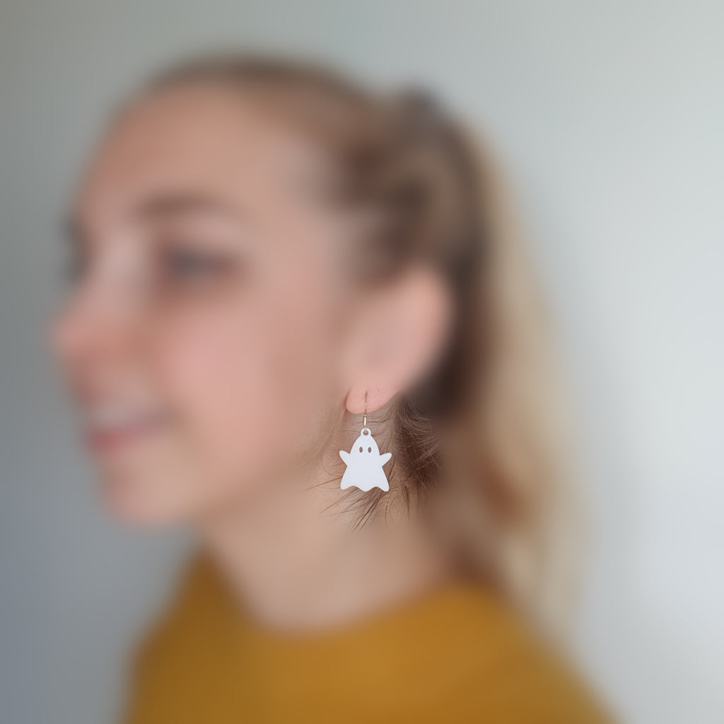 Ghost earrings