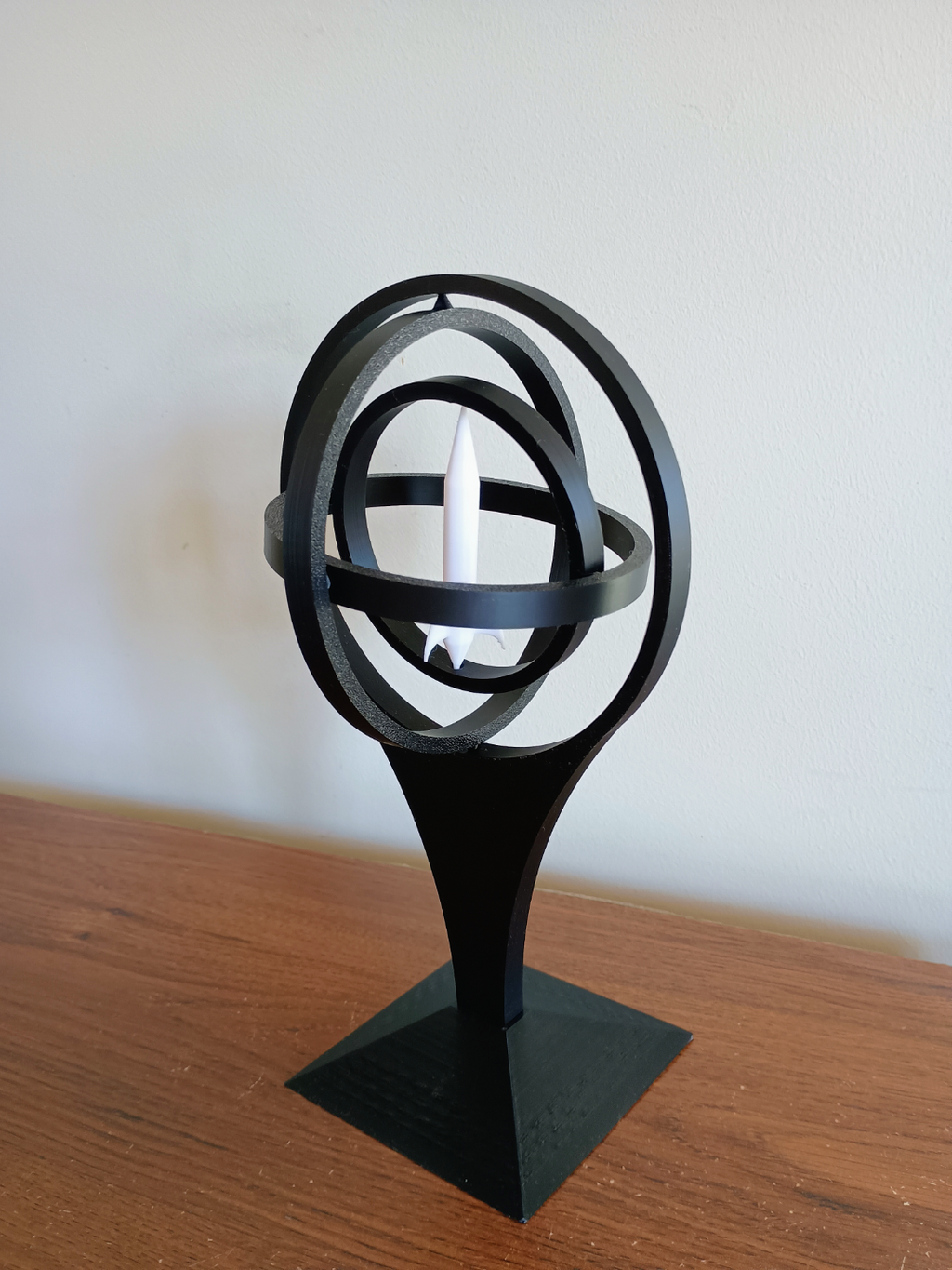 3 Axis Gimbal with Model Rocket