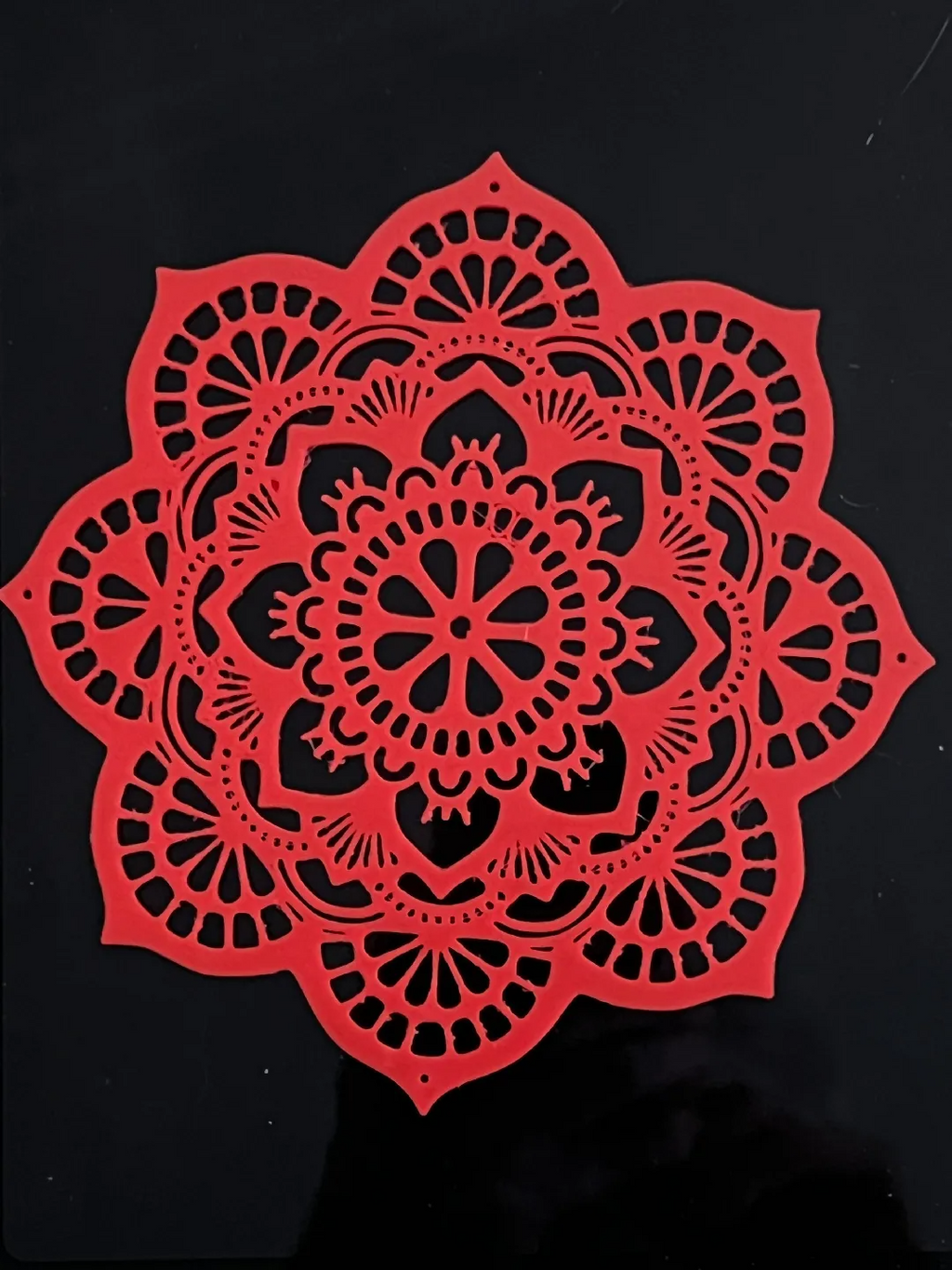 Floral Mandala Wall Art