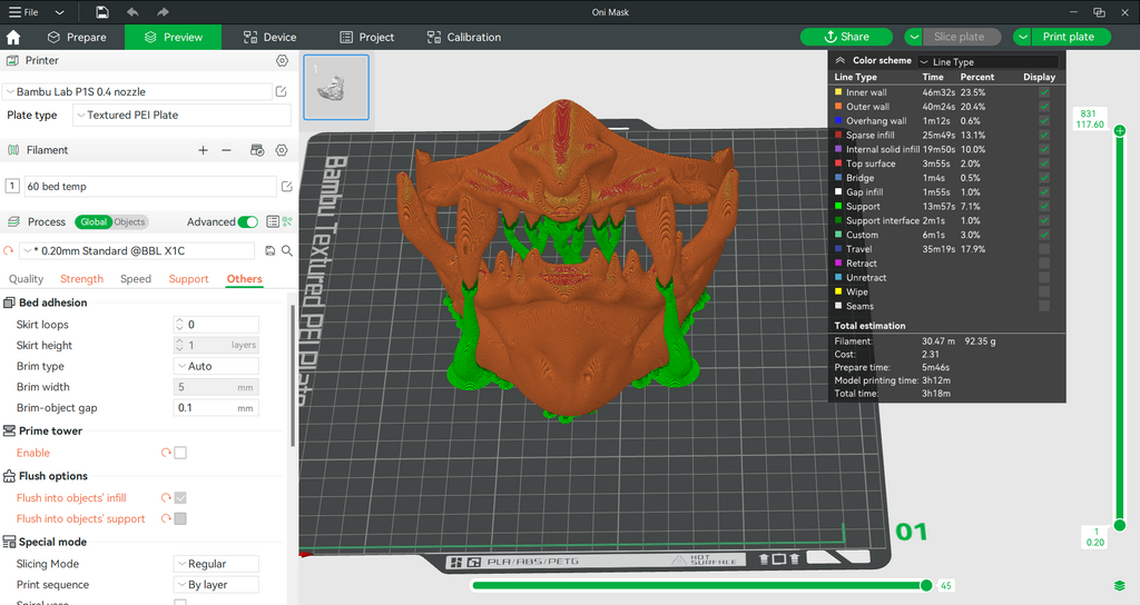 Oni Mask