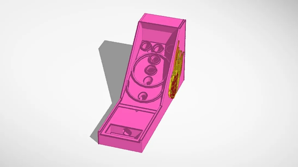 Functional Mini Skee-Ball Machine