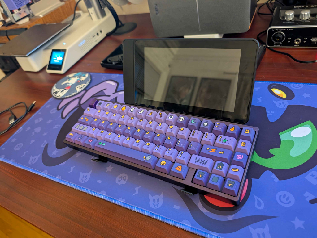 Raspi 7 Inch screen rail connectors for Neo65