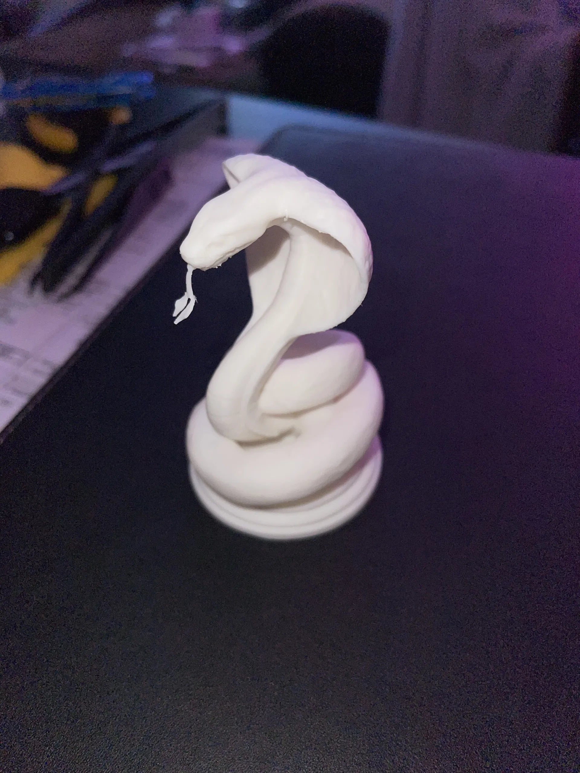 Snake statue