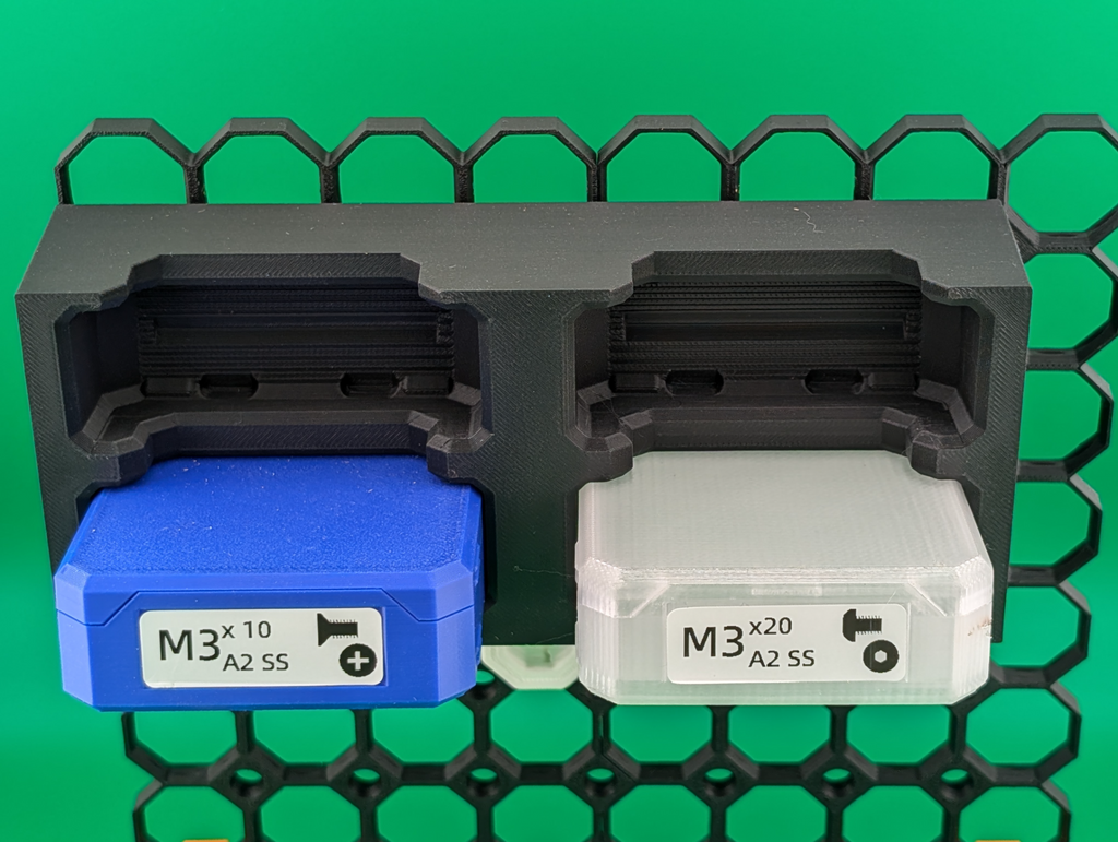 Vertical Rack for Clamshell Boxes