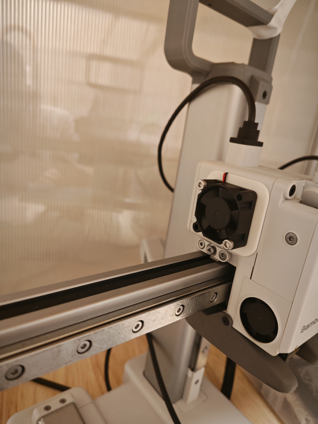 A1mini Extruder Fan Bracket A1mini挤出机散热风扇