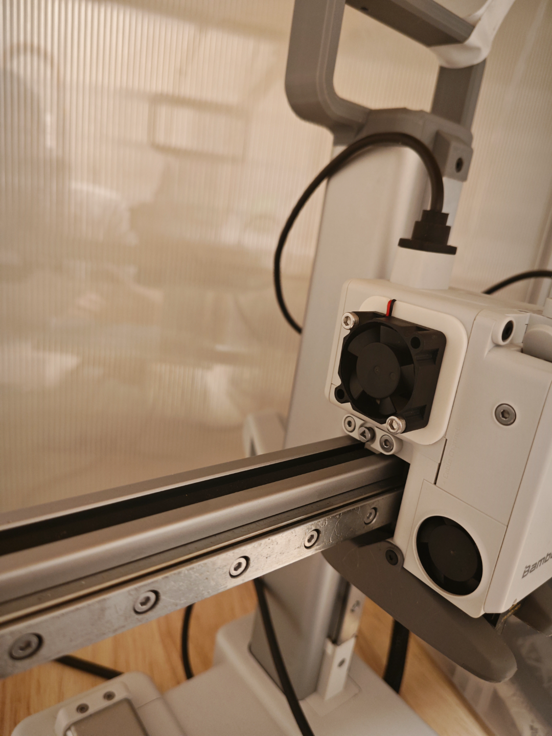 A1mini Extruder Fan Bracket A1mini挤出机散热风扇