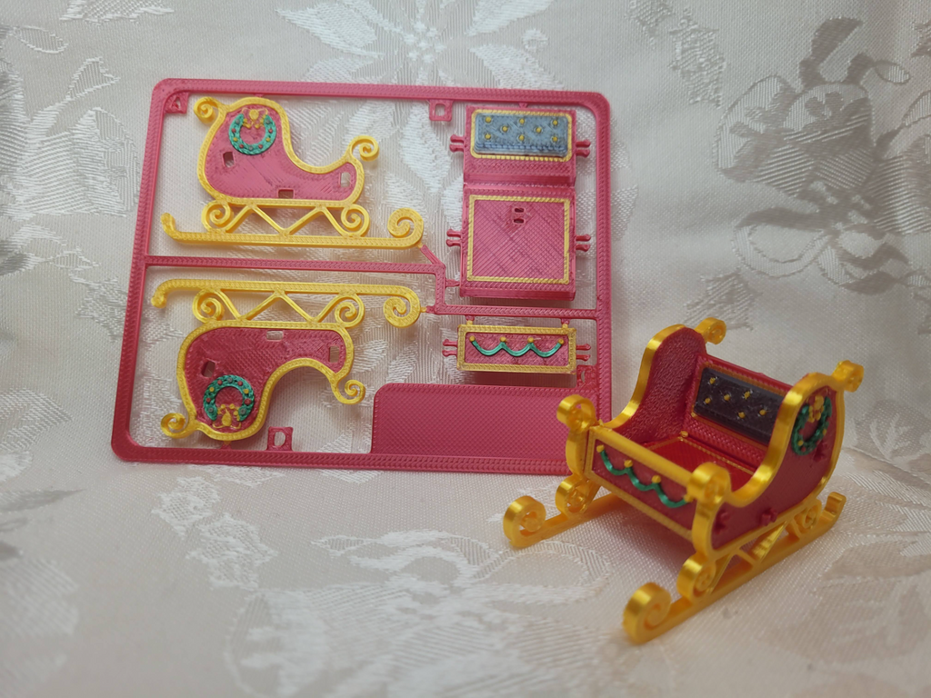 Christmas Sleigh Kit Card