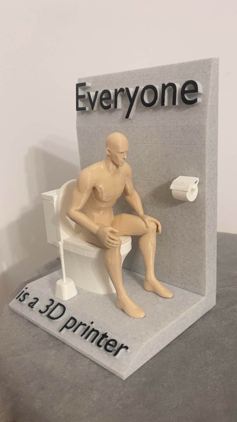 Everyone is a 3D printer
