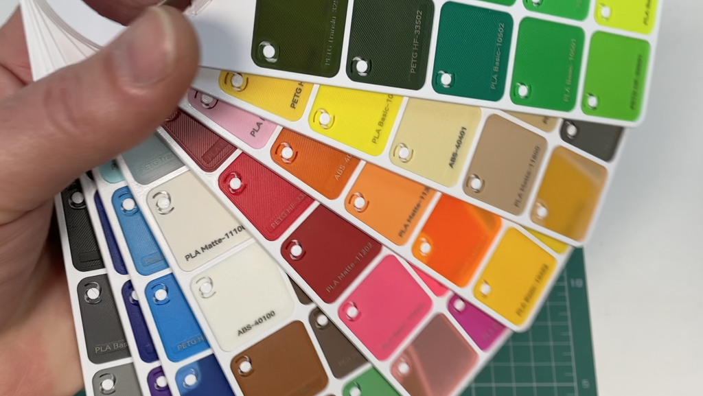 Modular Filament Swatch Palette