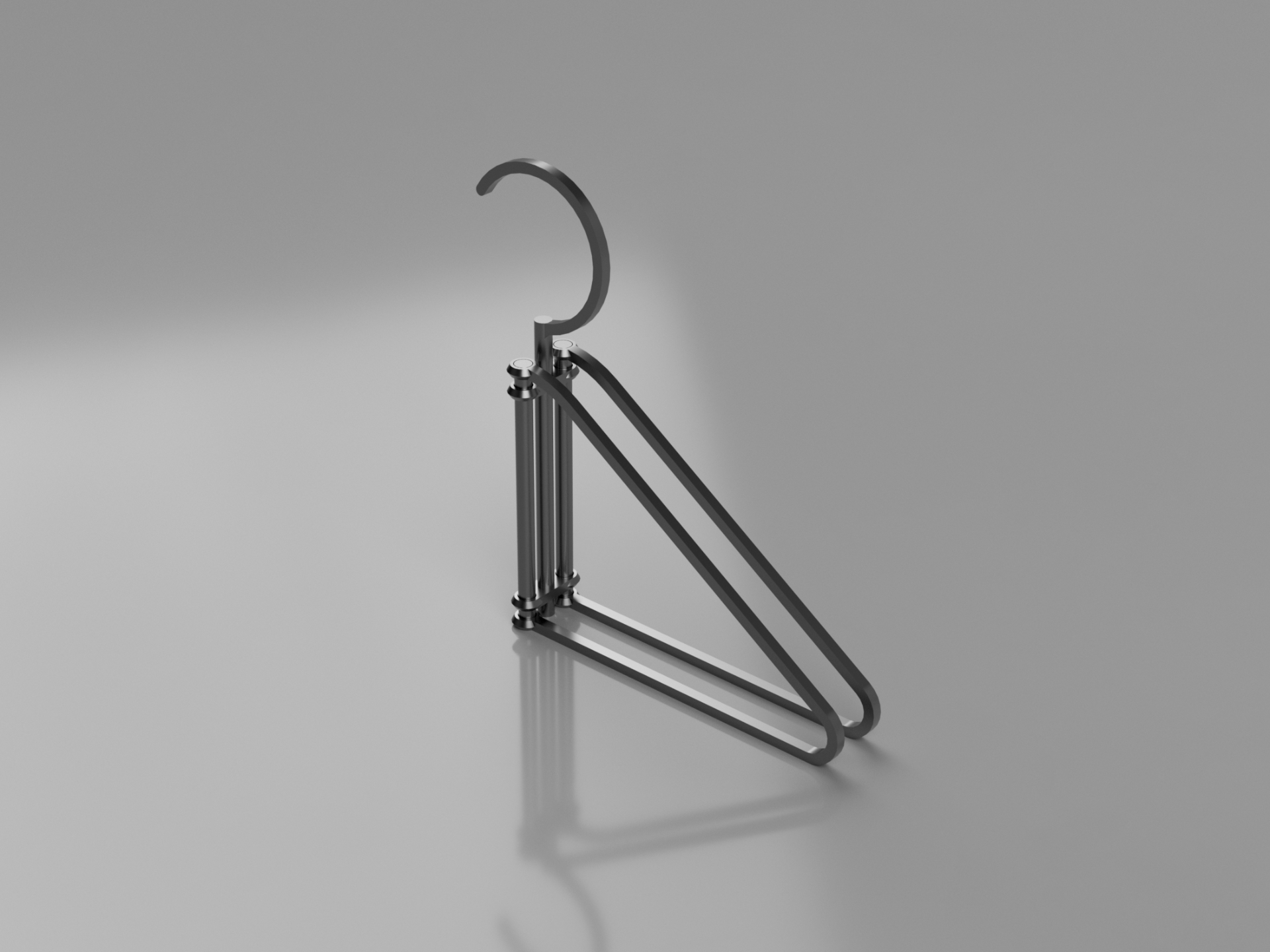 Folding hanger - Space Saver!