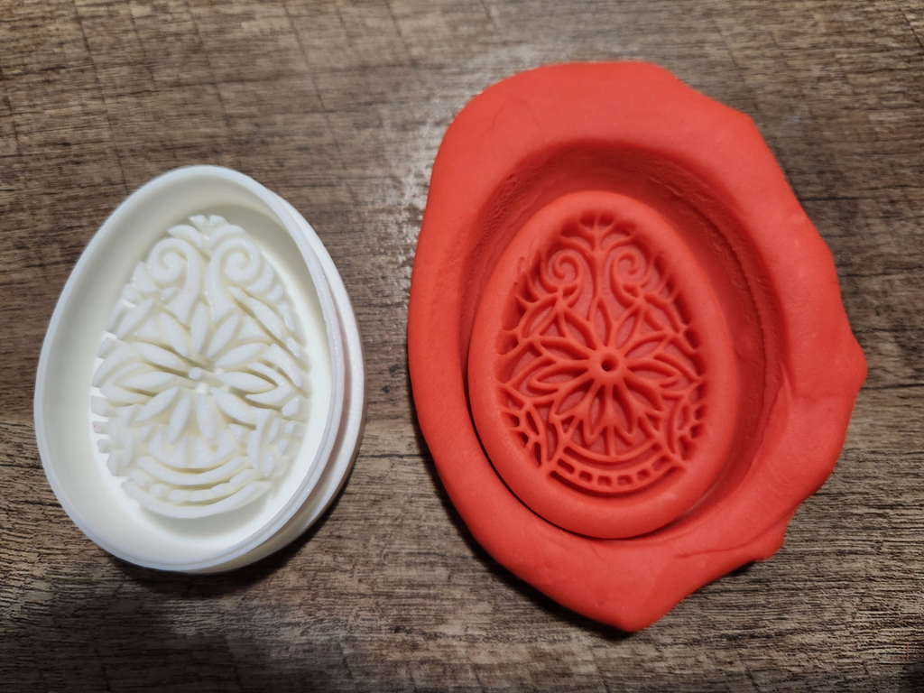 Easter egg cookie or Play-Doh cutter set of 6