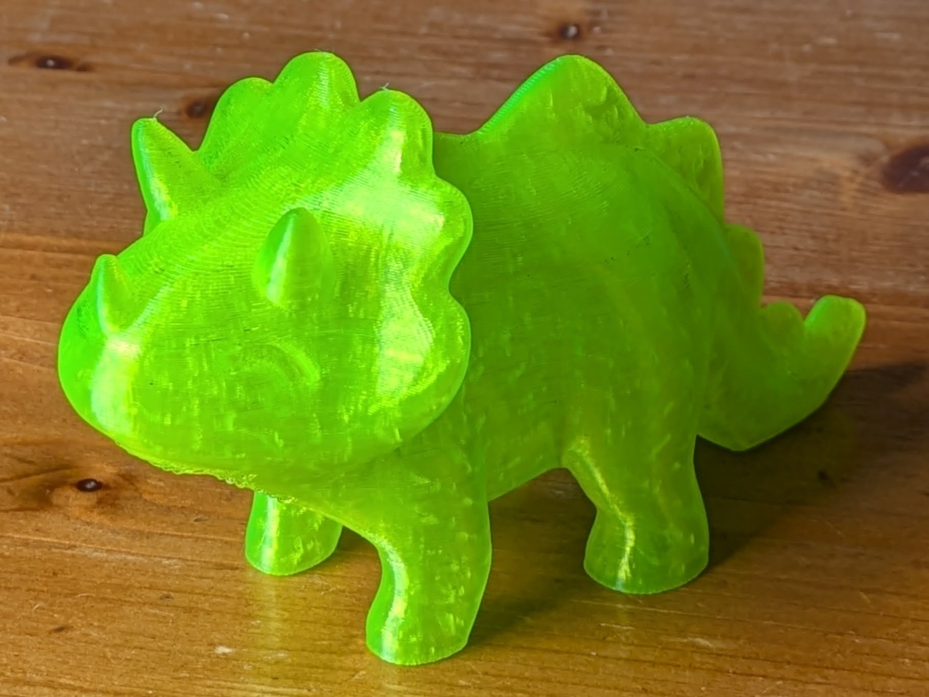 Cute Triceratops Toy in TPU