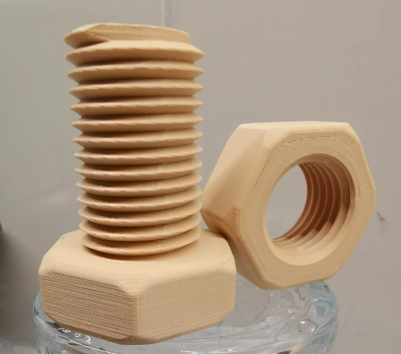 Big Screw and Nut (M27x3)